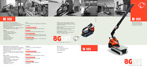 Rupskranen - Telescooparm BG Lift M 060