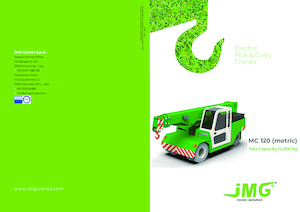 Industriële mobiele kranen JMG MC 120