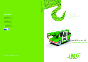 Industriële mobiele kranen JMG MC 120