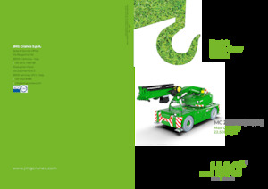 Industriële mobiele kranen JMG MC 22500RE