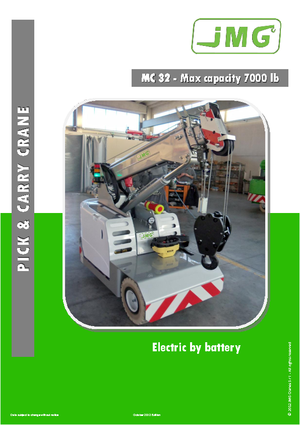 Industriële mobiele kranen JMG MC 32