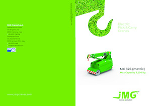 Industriële mobiele kranen JMG MC 32S