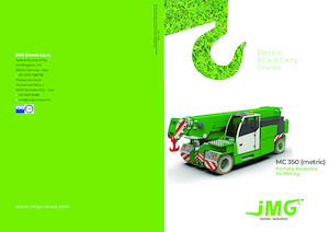 Industriële mobiele kranen JMG MC 350  