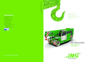 Industriële mobiele kranen JMG MC 400