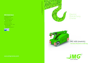 Industriële mobiele kranen JMG MC 45S
