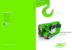 Industriële mobiele kranen JMG MC 580 