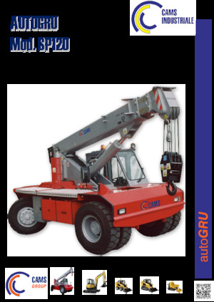 Industriële mobiele kranen Cams SP120 