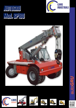 Industriële mobiele kranen Cams SP180