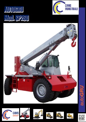 Industriële mobiele kranen Cams SP260