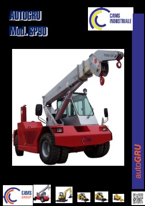 Industriële mobiele kranen Cams SP90
