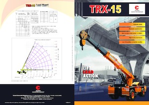 Industriële mobiele kranen Escorts TRX 15