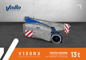 Industriële mobiele kranen Valla V130RX