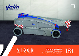 Industriële mobiele kranen Valla V180R