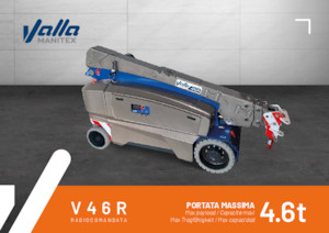 Industriële mobiele kranen Valla V46R