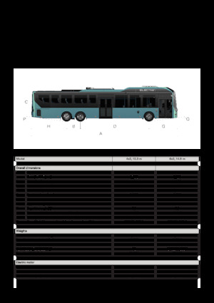Intercity bussen Volvo Buses 8900 Electric