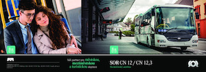 Intercity bussen SOR CN 12