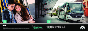 Intercity bussen SOR CN 12