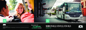 Intercity bussen SOR CN 9,5