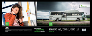Intercity bussen SOR CNG 12,3