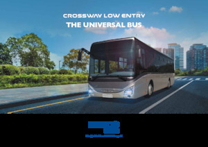 Intercity bussen Iveco Crossway LE Natural power 13m 