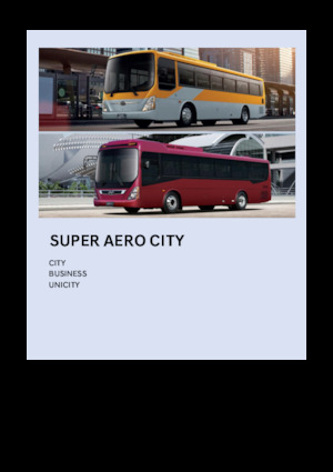 Intercity bussen Hyundai Commercial Vehicles SUPER AERO CITY Business