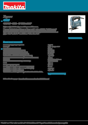 Decoupeerzagen Makita 4327