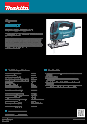 Decoupeerzagen Makita 4350CT