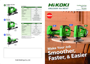 Decoupeerzagen HiKOKI CJ90VAST2