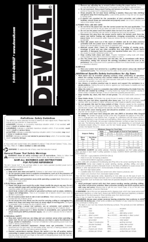 Decoupeerzagen DEWALT DW317K