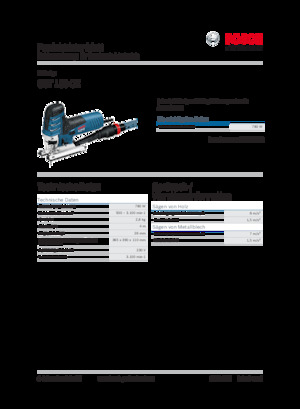 Decoupeerzagen Bosch GST 150 CE
