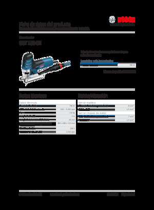 Decoupeerzagen Bosch GST 150 CE
