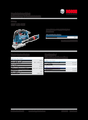 Decoupeerzagen Bosch GST 160 BCE