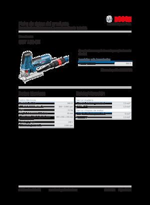 Decoupeerzagen Bosch GST 160 CE