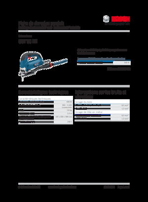 Decoupeerzagen Bosch GST 90 BE