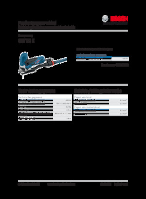 Decoupeerzagen Bosch GST 90 E