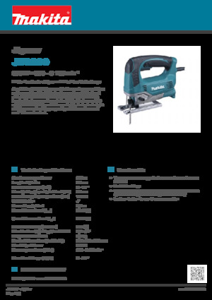 Decoupeerzagen Makita JV0600