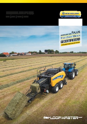 Vierkante-balenpersen New Holland BB 870 Plus