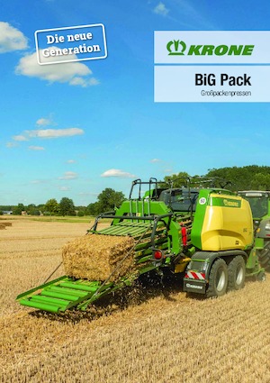 Vierkante-balenpersen Krone BiG Pack 1290