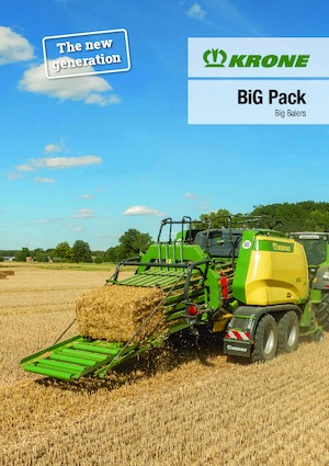 Vierkante-balenpersen Krone BiG Pack 1290