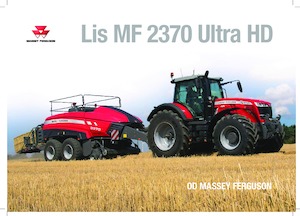 Vierkante-balenpersen Massey Ferguson MF 2370UHDTC