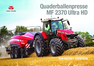 Vierkante-balenpersen Massey Ferguson MF 2370UHDTP