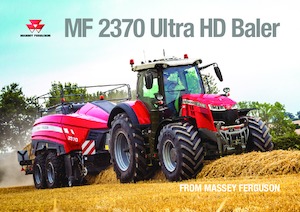 Vierkante-balenpersen Massey Ferguson MF 2370UHDTP