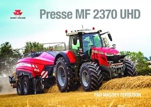 Vierkante-balenpersen Massey Ferguson MF 2370UHDTP