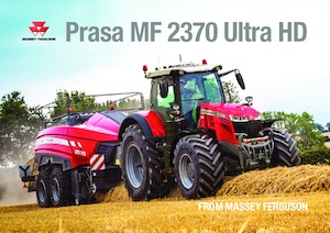 Vierkante-balenpersen Massey Ferguson MF 2370UHDTC