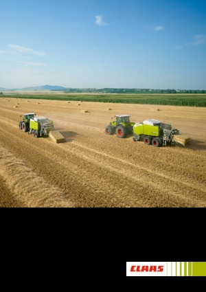 Vierkante-balenpersen Claas Quadrant 5200 FC