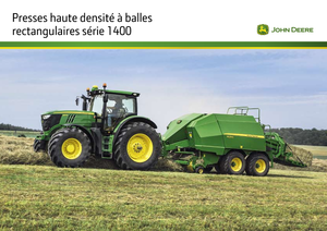 Vierkante-balenpersen John Deere 1434 C