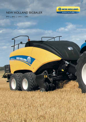 Vierkante-balenpersen New Holland BB 1290 R