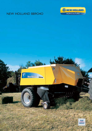 Vierkante-balenpersen New Holland BB 9040 S