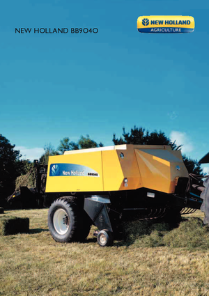Vierkante-balenpersen New Holland BB 9040 S
