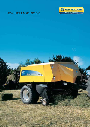 Vierkante-balenpersen New Holland BB 9040 S